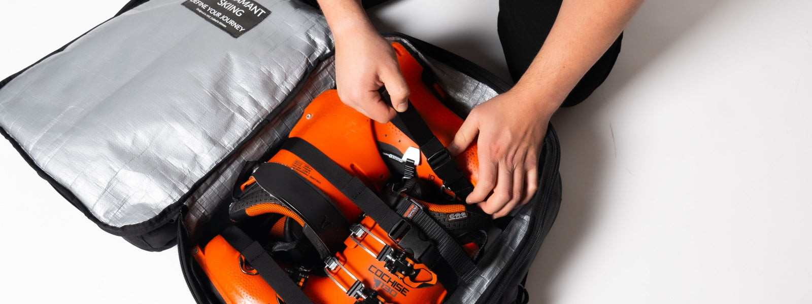 Ventilated, waterproof boot compartment